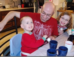Coloring Easter Eggs 2010