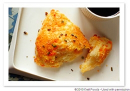Recipe: Cheddar & Sour Cream Scones