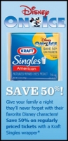 Half Off Tickets to Disney on Ice from Kraft Singles