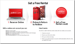 Free Redbox DVD Rental When You Reserve a Movie Online