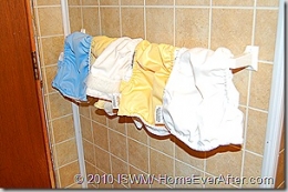 Be Frugal Today: Line Dry Cloth Diapers Indoors