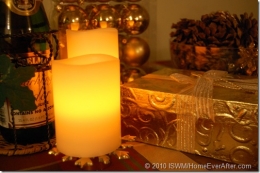 12 Days of Christmas Home Decor: Day 8 LED Candles