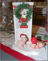 12 Days of Christmas Home Decor: Day 2 Porcelain Pets