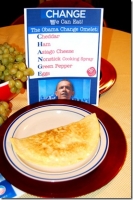 Inauguration Breakfast: Obama CHANGE Omelet