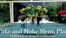 Menu Plan: Celebrity Recipes