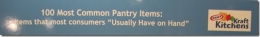 100 Most Common Foods: How Many Are in Your Pantry?