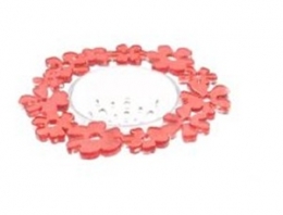 Blumz Red Flower Sink Strainer