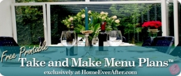Take and Make Menu Plans: Christmas Holiday Brunch Recipes