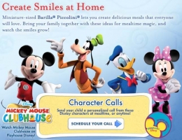 *Expired* Free Disney Character Phone Call for Your Child