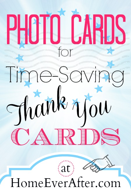 Photo Cards for Time Saving Thank You Cards