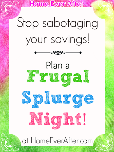 Frugal Splurge Night Cover