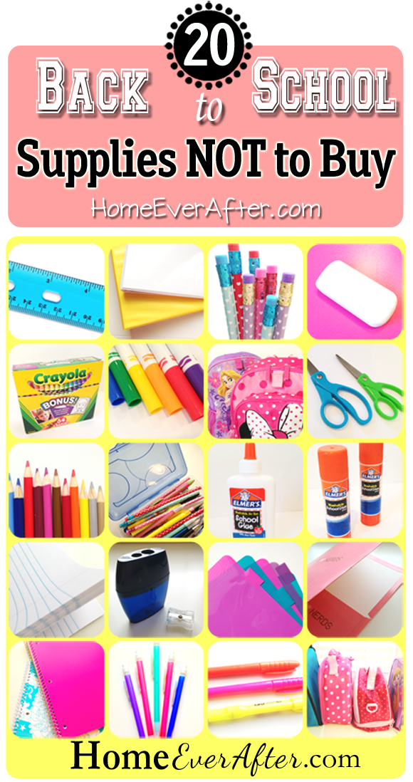 20 Back to School Supplies Not to Buy