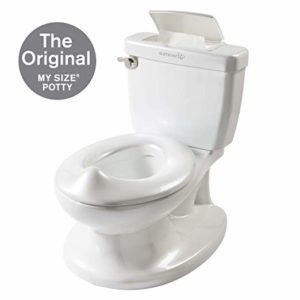 My Size Potty white flushing potty training