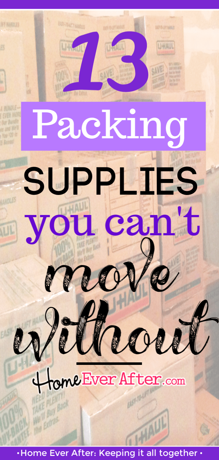 13 Packing Supplies You Can't Move Without