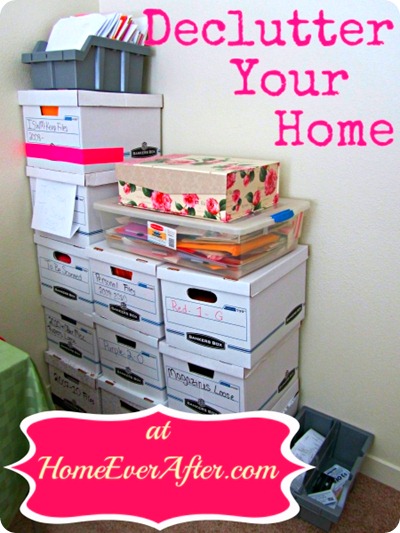 Declutter Your Home at Home Ever After