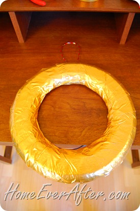 Duck Tape Christmas Wreath (17)