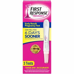 First Response Pregnancy Test