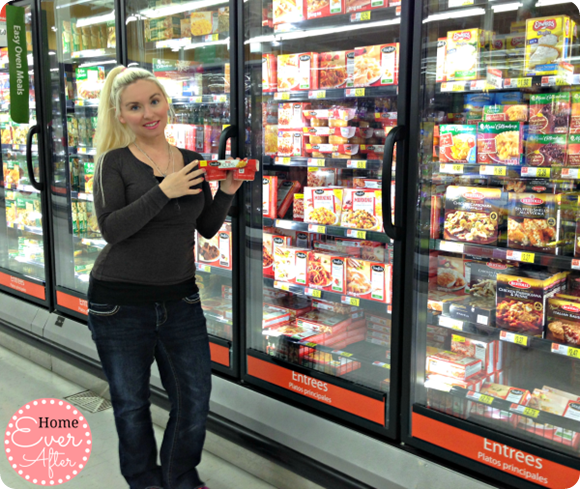 Shopping for Stouffers Mac Cups Frozen Aisle #shop #MyGoodLife #cbias